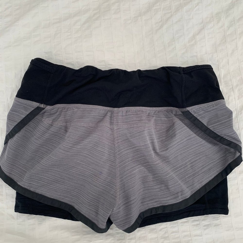 Lululemon Running Shorts W/ Built In Spandex - Picture 2 of 2